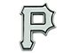 Pittsburgh Pirates Emblem; Chrome (Universal; Some Adaptation May Be Required)
