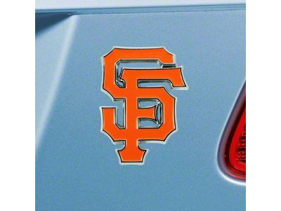 San Francisco Giants Emblem; Orange (Universal; Some Adaptation May Be Required)