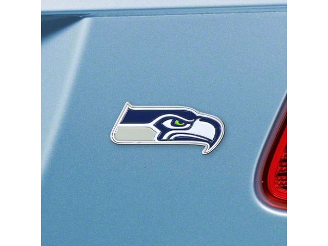 Seattle Seahawks Emblem; Blue (Universal; Some Adaptation May Be Required)