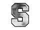 Syracuse University Molded Emblem; Chrome (Universal; Some Adaptation May Be Required)