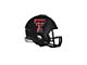 Texas Tech University Embossed Helmet Emblem; Red and Black (Universal; Some Adaptation May Be Required)