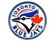 Toronto Blue Jays Emblem; White (Universal; Some Adaptation May Be Required)