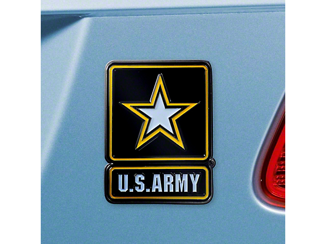 U.S. Army Emblem; Gray (Universal; Some Adaptation May Be Required)