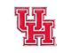 University of Houston Embossed Emblem; Red (Universal; Some Adaptation May Be Required)