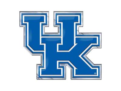 University of Kentucky Embossed Emblem; Blue (Universal; Some Adaptation May Be Required)