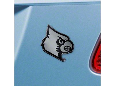 University of Louisville Emblem; Chrome (Universal; Some Adaptation May Be Required)
