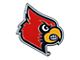 University of Louisville Emblem; Red (Universal; Some Adaptation May Be Required)