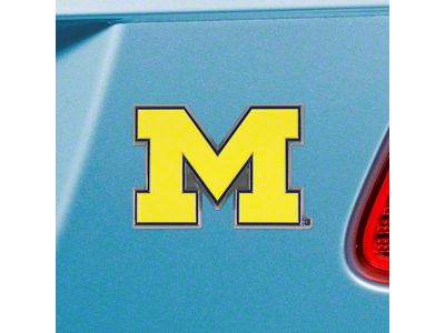 University of Michigan Emblem; Blue (Universal; Some Adaptation May Be Required)