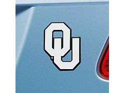 University of Oklahoma Emblem; Chrome (Universal; Some Adaptation May Be Required)