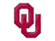 University of Oklahoma Embossed Emblem; Crimson (Universal; Some Adaptation May Be Required)