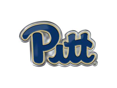 University of Pittsburgh Embossed Emblem; Blue (Universal; Some Adaptation May Be Required)