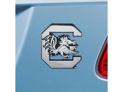 University of South Carolina Emblem; Chrome (Universal; Some Adaptation May Be Required)