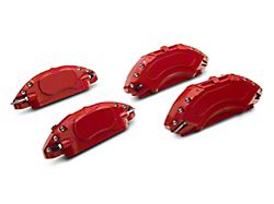SR Performance Red Caliper Covers; Front and Rear (2011 Challenger SE; 11-14 Challenger R/T w/ Single Piston Front Calipers; 12-23 Challenger SXT w/ Single Piston Front Calipers)