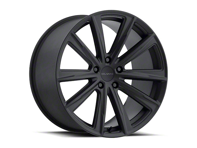 Vision Wheel 471 Splinter Satin Black Wheel; 20x9 (08-22 All, Excluding AWD, Demon & Hellcat)