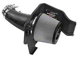 AFE Magnum FORCE Stage 2 Track Series Cold Air Intake with Pro DRY S Filter; Carbon Fiber (11-23 6.4L HEMI Challenger)