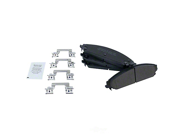 Semi-Metallic Brake Pads; Front Pair (06-23 Charger w/ 13.60-Inch Front Rotors)