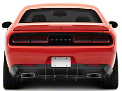 Centa VR2 Style Rear Diffuser; Carbon Flash Metallic (08-22 Challenger)