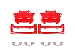 PowerStop Performance Front Brake Calipers; Red (06-11 Charger w/ Dual Piston Front Calipers; 2006 Charger Daytona R/T)