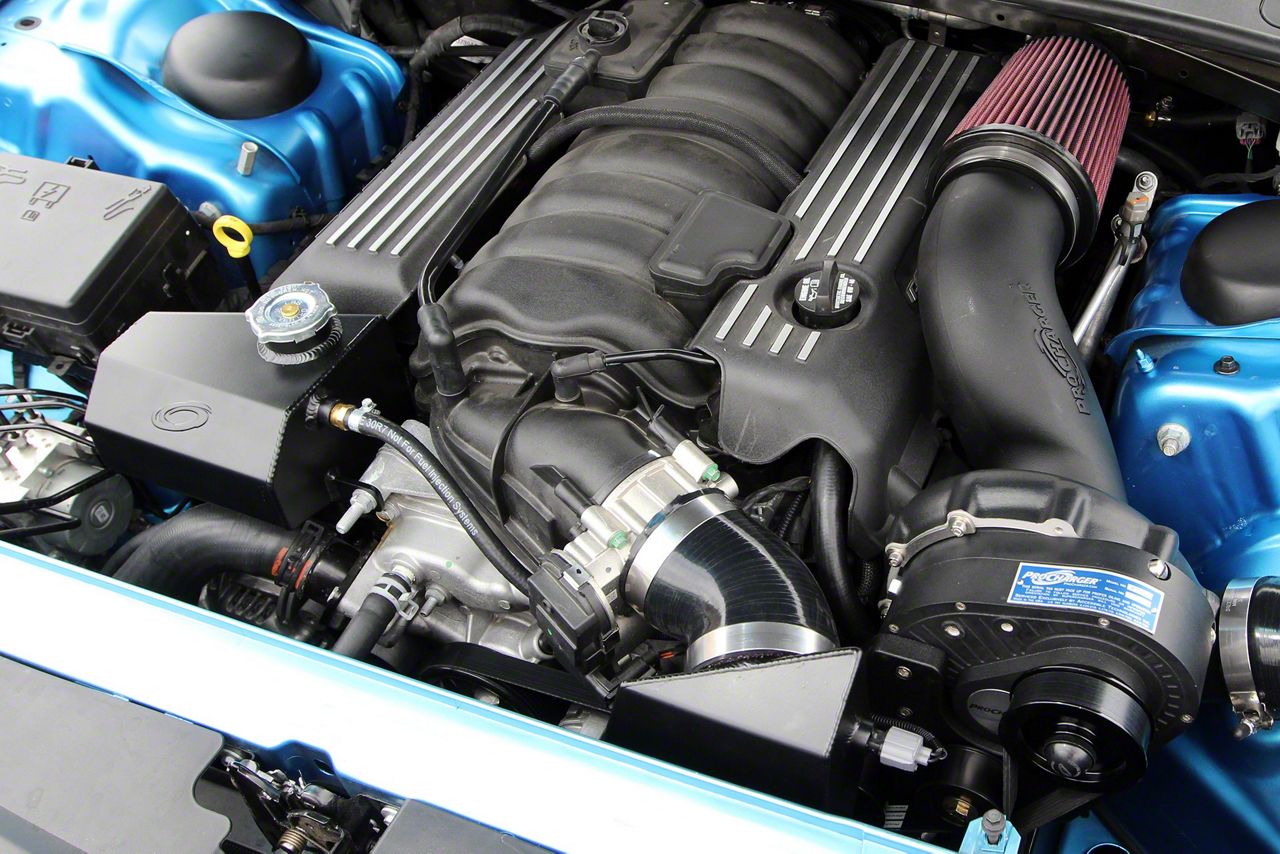 Procharger Challenger Stage II Intercooled Supercharger Kit; Satin ...