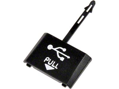 USB Port Cover; Radio (12-14 Jeep Wrangler JK)