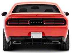 Centa VR2 Style Rear Diffuser; Matte Black (08-22 Challenger)