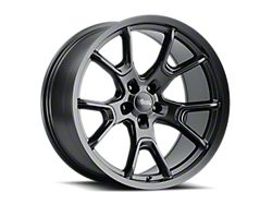 Voxx Replica 50th Anniversary Style Matte Black Wheel; Rear Only; 20x10.5 (08-22 Challenger, Excluding AWD)