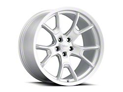 Voxx Replica 50th Anniversary Style Matte Silver Wheel; 20x9 (08-22 Challenger, Excluding AWD)