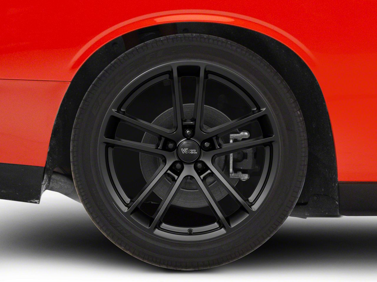 Voxx Replica Challenger Hellcat Widebody 2 Style Matte Black Wheel ...