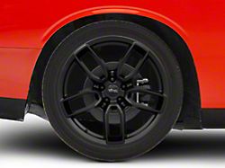 Voxx Replica Hellcat Widebody Redeye Style Matte Black Wheel; Rear Only; 20x10.5 (08-22 All, Excluding AWD & Demon)