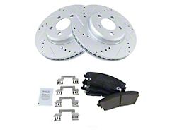 Ceramic Performance Brake Rotor and Pad Kit; Front (06-19 Charger w/ 12.60-Inch Front Rotors)