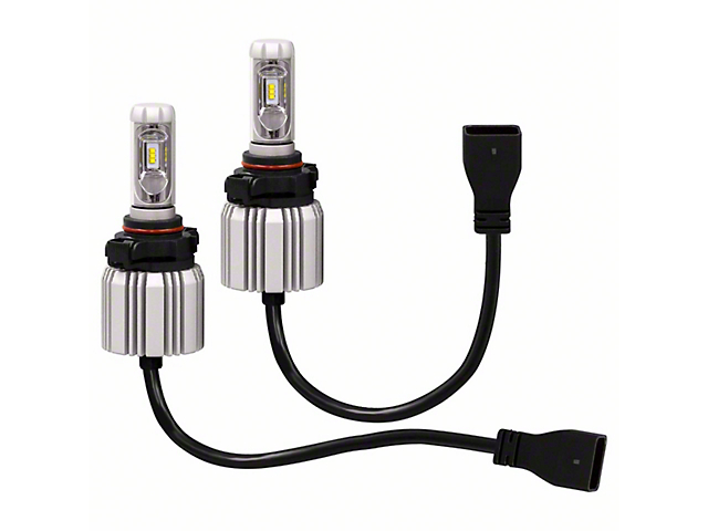 Single Beam LED Fog Light Bulbs; PSX24 (10-14 Charger)