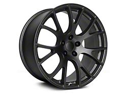 PR161 Matte Black Wheel; 22x9.5 (06-10 RWD Charger)