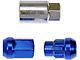 Blue Acorn Wheel Lug Nut Lock Set; M14x1.50; Set of 20 (07-21 Tundra)