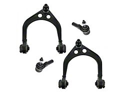 Front Upper Control Arms with Ball Joints and Front Outer Tie Rods (08-10 Challenger)