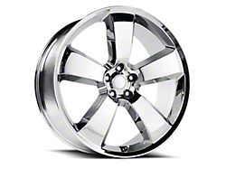 Charger SRT-8 Chrome Wheel; 20x9 (06-10 RWD Charger)