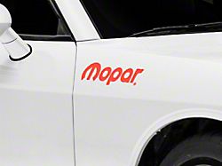 Officially Licensed MOPAR Decal; Red (08-13 Challenger)