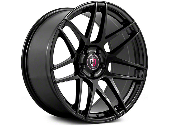 Curva Concepts C300 Gloss Black Wheel; 20x9.5 (08-22 RWD Challenger, Excluding Widebody)