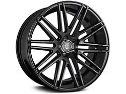 Curva Concepts C50 Gloss Black Wheel; Rear Only; 22x10.5 (06-10 RWD Charger)