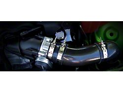 True Cold Air Intake with Oiled Filter for 90mm Throttle Bodies; Carbon Fiber (12-22 6.4L HEMI Charger)
