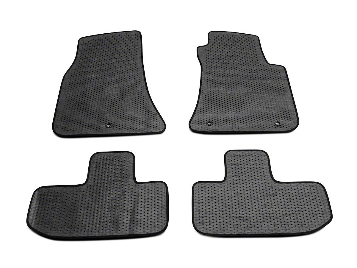 Hurst Challenger Front Rear Floor Mats W Gold Hurst Logo