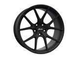 Bravado Tribute Matte Black Wheel; Rear Only; 20x11; 21mm Offset (11-23 RWD Charger, Excluding Widebody)
