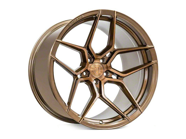 Rohana Wheels RFX11 Brushed Bronze Wheel; Rear Only; 20x11 (08-22 RWD Challenger, Excluding Widebody)