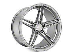 Rohana Wheels RFX15 Brushed Titanium Wheel; 20x10 (08-22 RWD Challenger, Excluding Widebody)