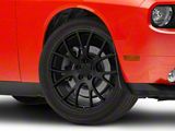 Hellcat Style Satin Black Wheel; 20x9; 20mm Offset (08-23 RWD Challenger, Excluding Widebody)