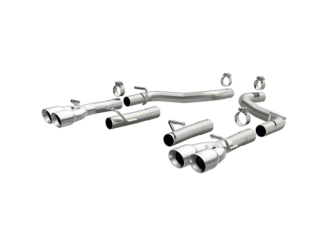 Magnaflow Race Series Axle-Back Exhaust with Polished Tips (15-23 3.6L Challenger)
