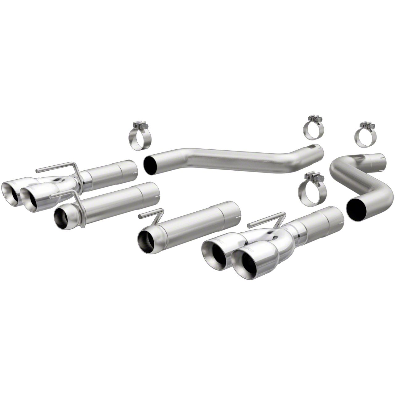 Magnaflow Challenger Race Series AxleBack Exhaust with Polished Tips