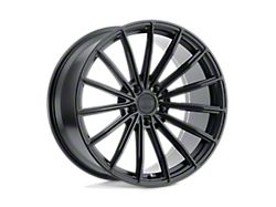 XO Luxury London Matte Black Wheel; Rear Only; 22x10.5 (08-22 RWD Challenger, Excluding Widebody)