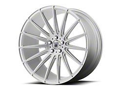 Asanti Polaris Brushed Silver with Carbon Fiber Insert Wheel; 20x9 (08-23 RWD Challenger, Excluding Widebody)