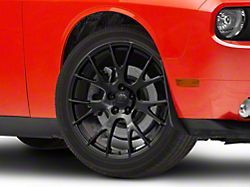Hellcat Style Gloss Black Wheel; 20x9; 18mm Offset (08-23 RWD Challenger, Excluding Widebody)