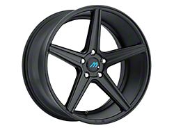 MACH Euro Concave ME.1 Satin Black Wheel; 18x8 (07-10 AWD Charger)